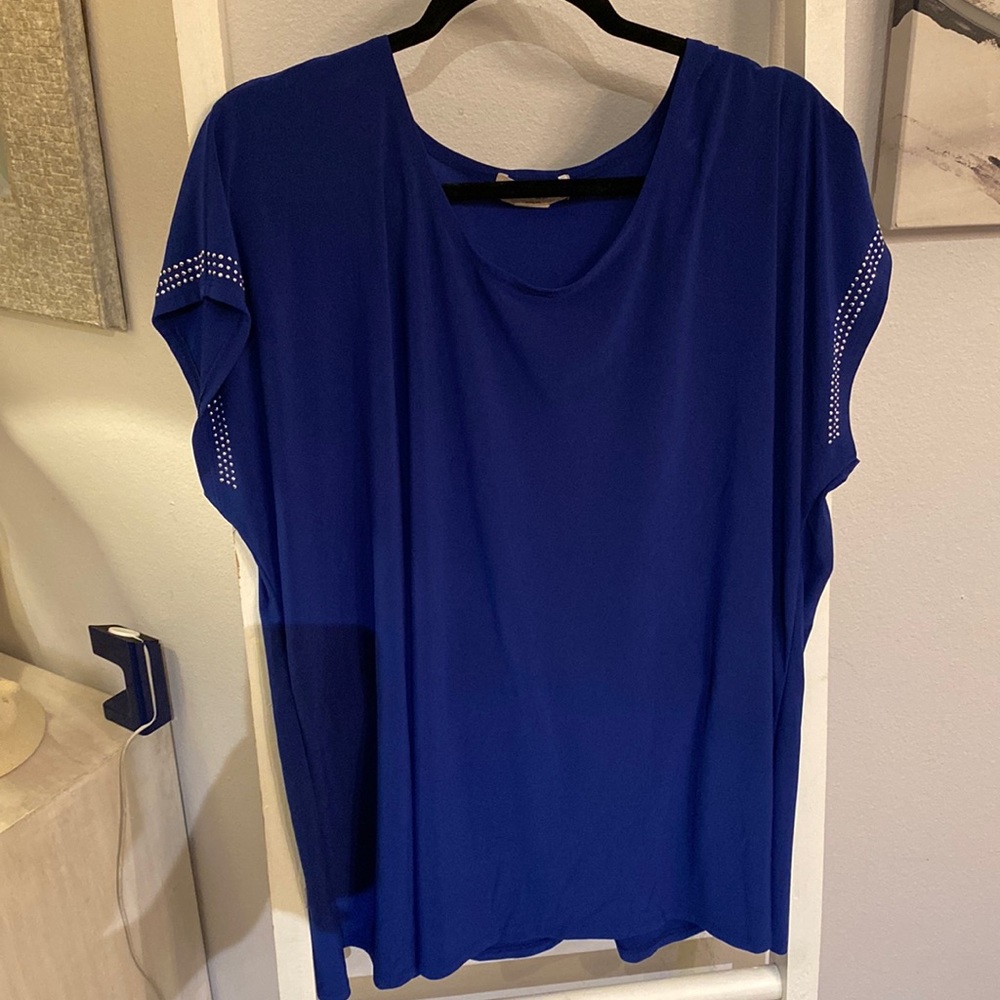 Blue top 3x